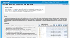 Desktop Screenshot of hastymail.org